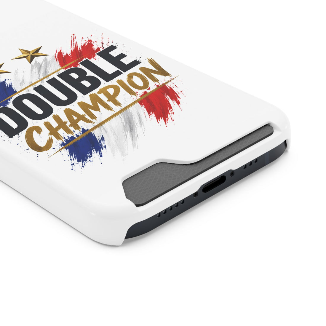 Coque Double Champion avec porte-cartes 🇫🇷