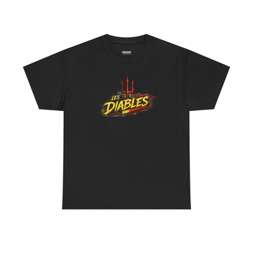 T-Shirt | Belgique | Les Diables | Noir Jaune Rouge
