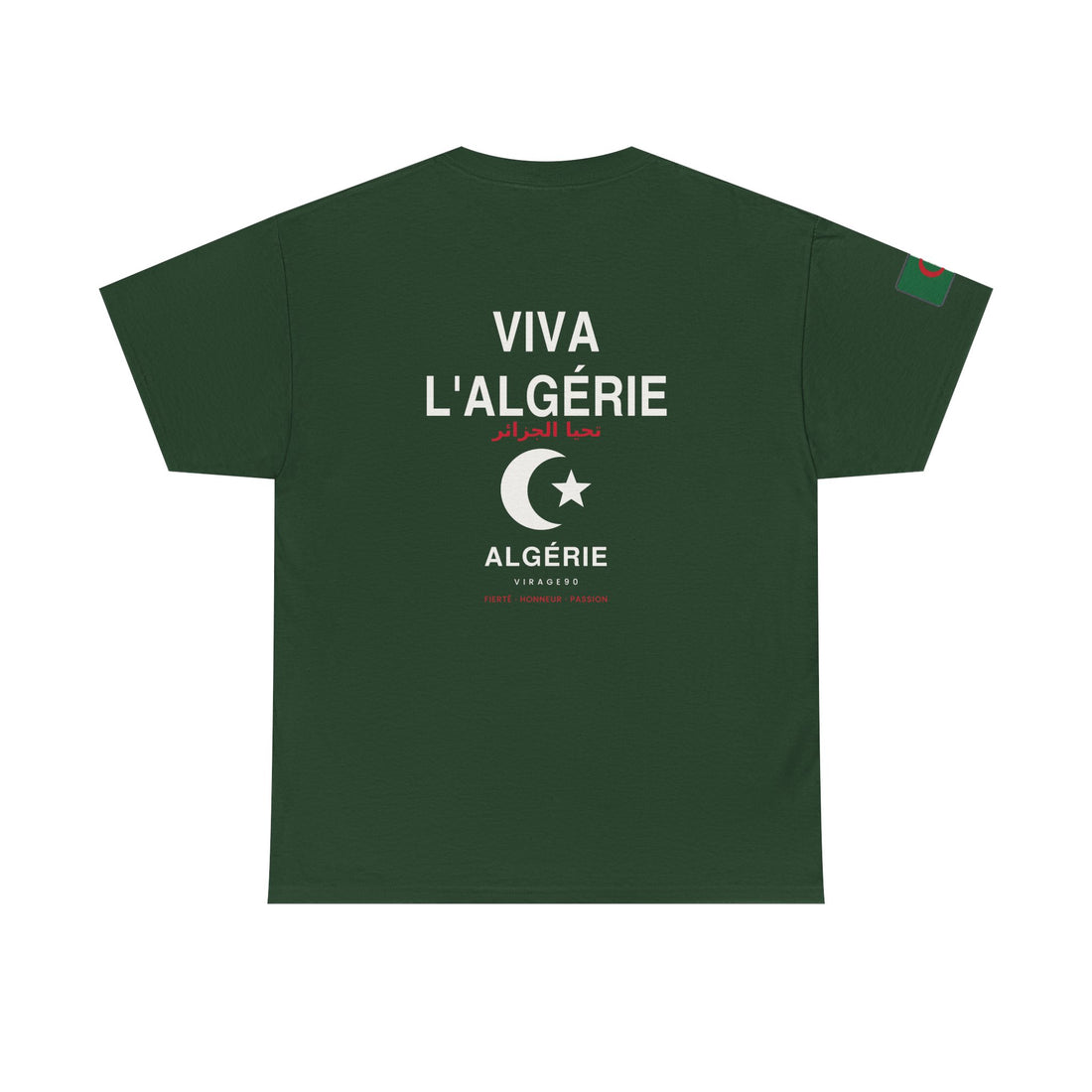 VIRAGE90™ | Viva l'Algérie T-Shirt | 213 DZ Edition