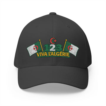 Casquette Algérie Brodée | 1,2,3 Viva L'Algérie