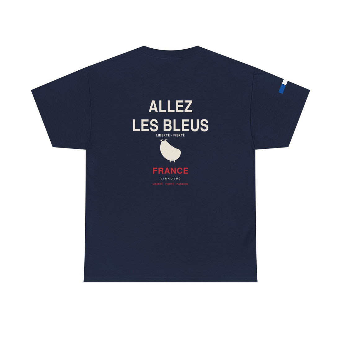 VIRAGE90™ | France 33 T-Shirt | Allez Les Bleus Edition