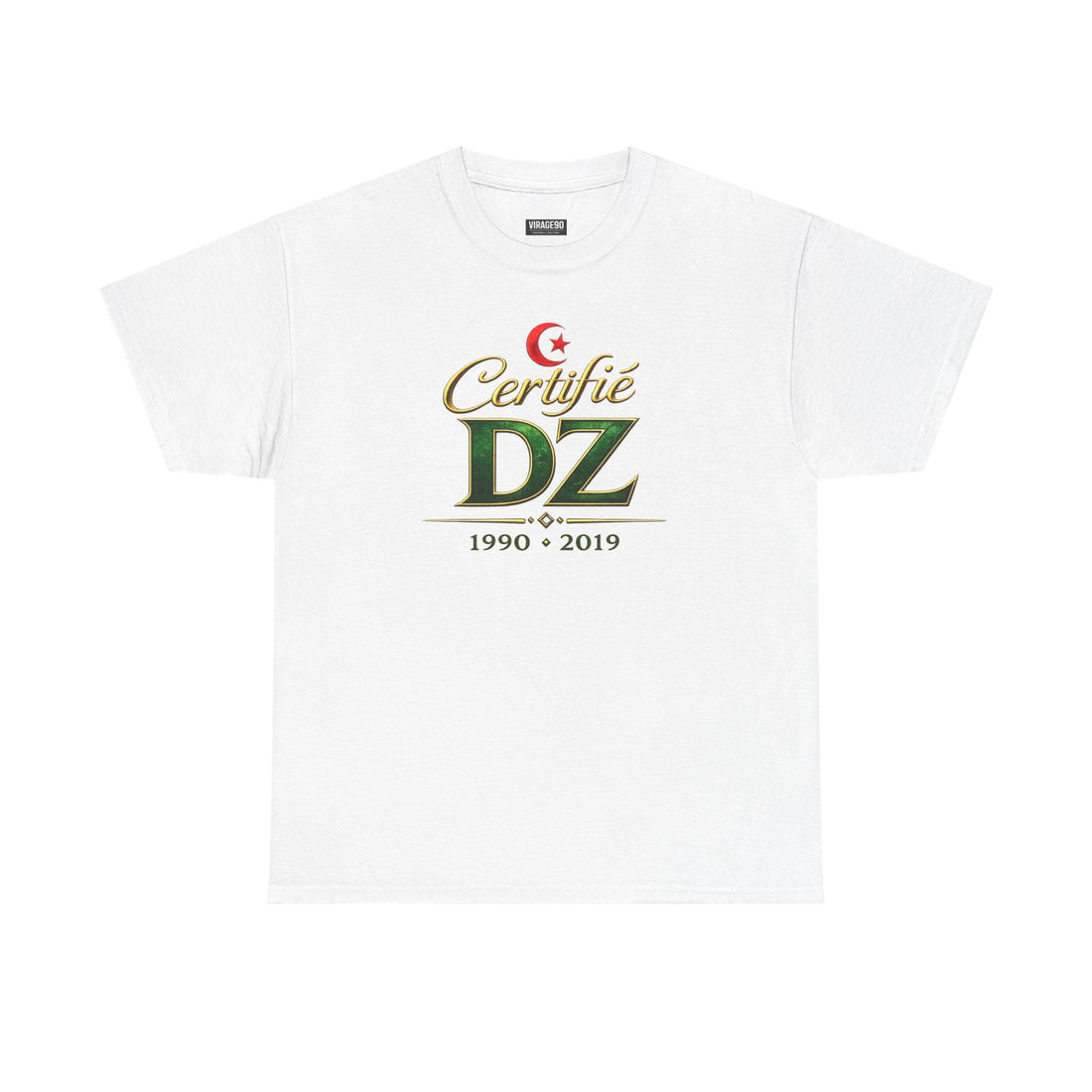 T-Shirt | Algérie | Certifié DZ | Tahya El Djazair