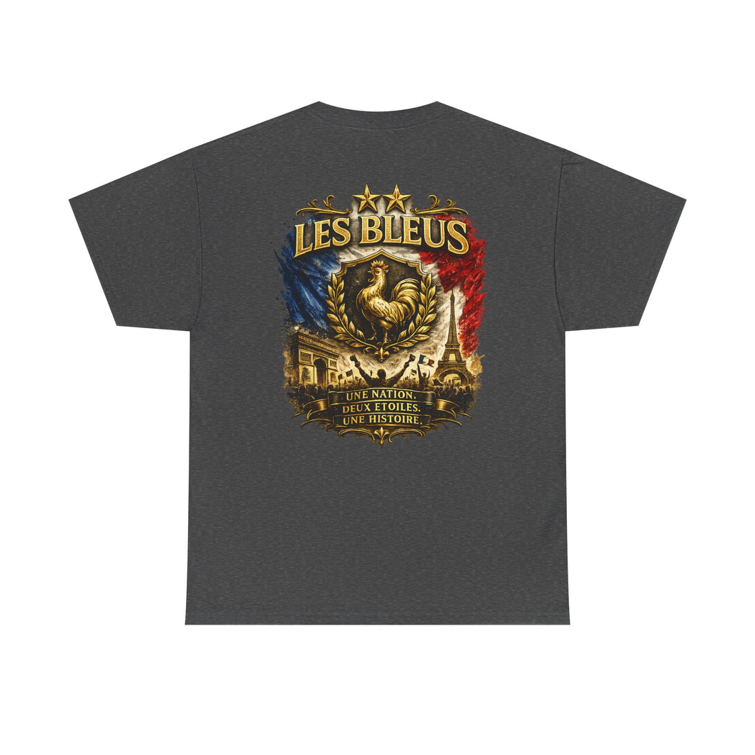 T-Shirt | Les Bleus | Une Nation. Deux Étoiles. Une Histoire.